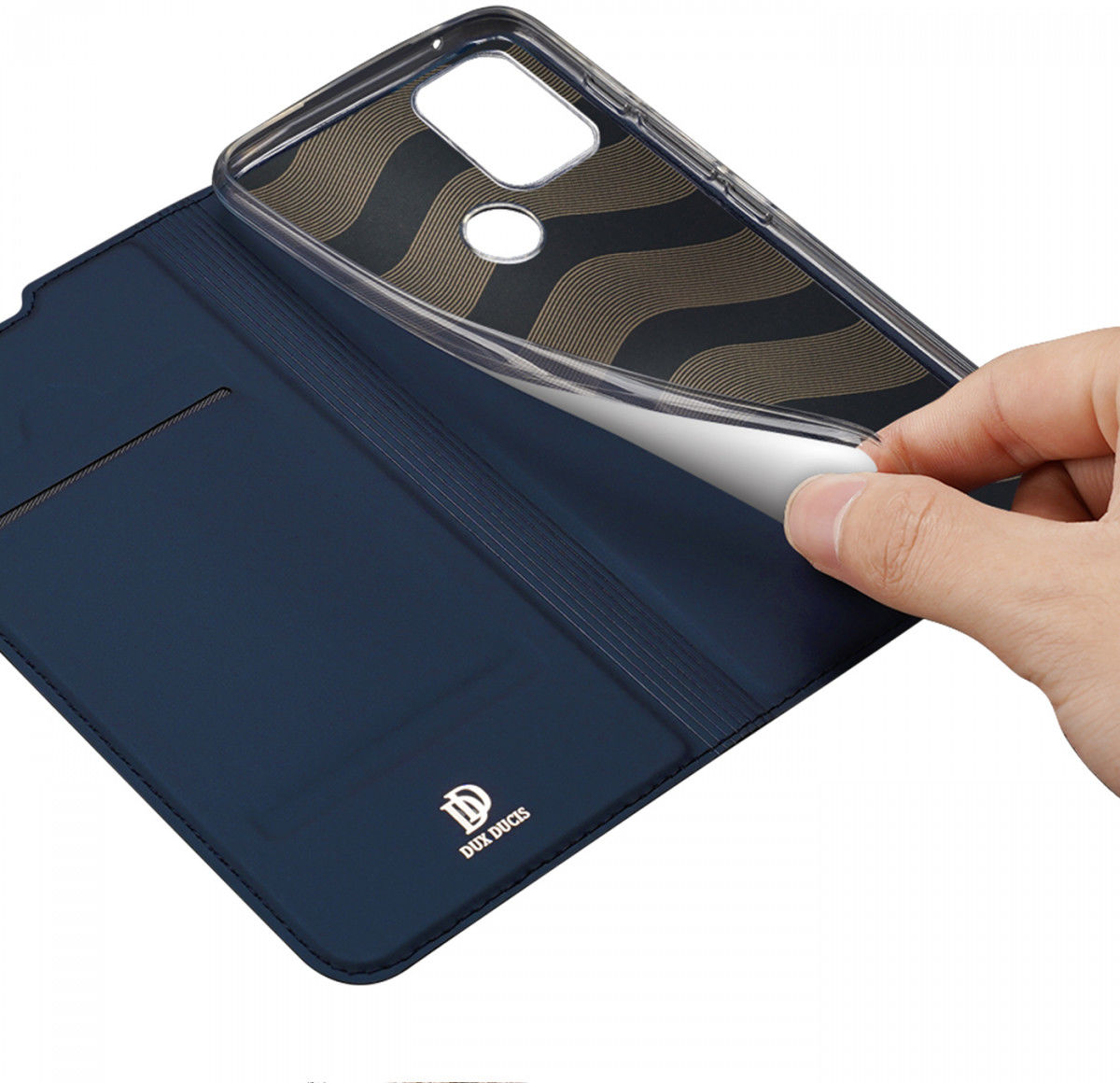 Dux Ducis Skin Pro Series Motorola Moto G50 Hoesje Blauw afbeelding 4