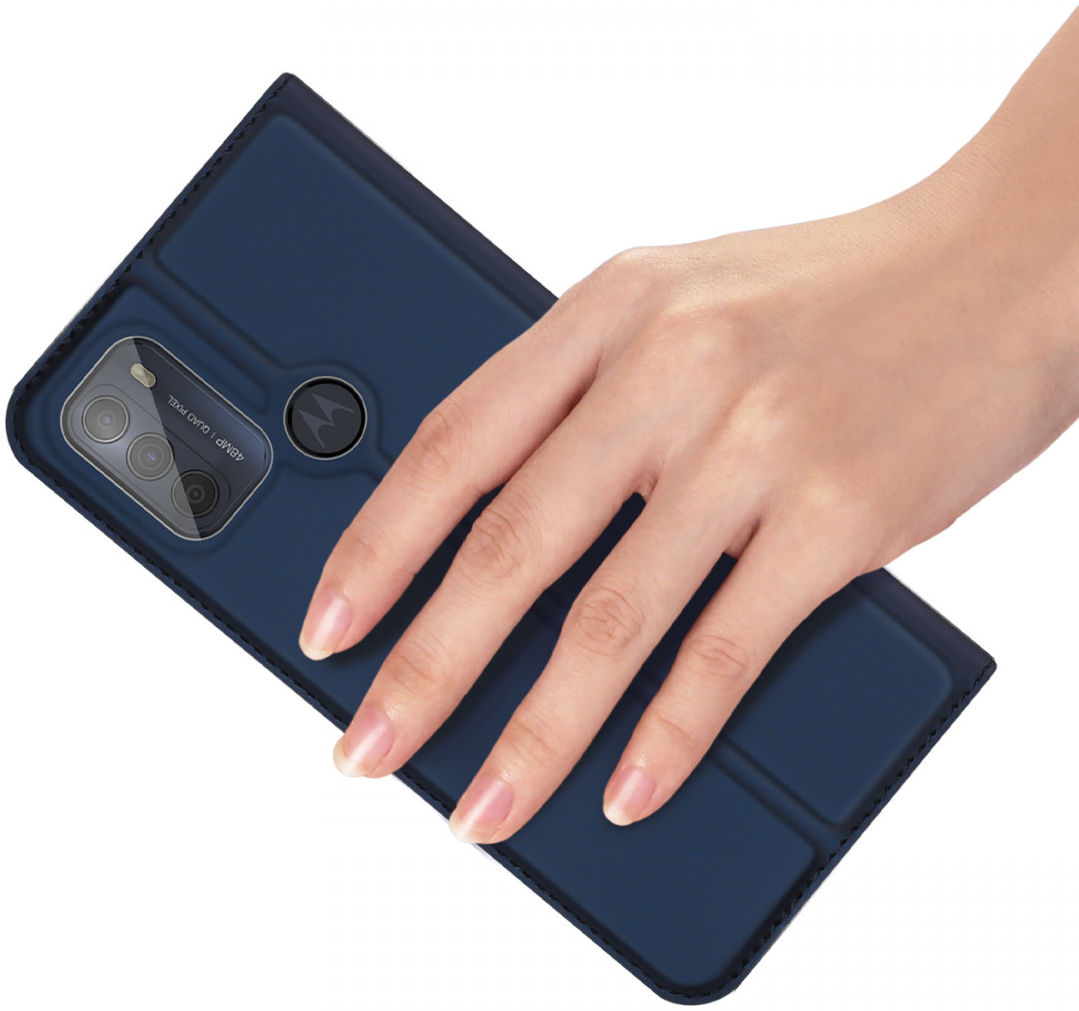Dux Ducis Skin Pro Series Motorola Moto G50 Hoesje Blauw afbeelding 5
