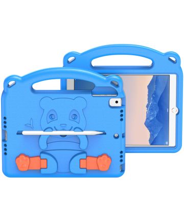 Dux Ducis Panda Apple iPad 9.7 Kinder Tablethoes met Handvat Blauw Hoesjes