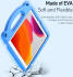 Dux Ducis Panda Apple iPad 10.2 Kinder Tablethoes met Handvat Blauw afbeelding 3