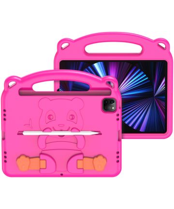 Dux Ducis Panda iPad Air (2020/2022) / Pro 11 Kinder Tablethoes Roze Hoesjes