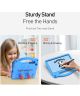 Dux Ducis Panda Samsung Tab S6 Lite Kinder Tablethoes Handvat Blauw