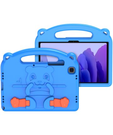Dux Ducis Panda Samsung Galaxy Tab A7 (2020) Kinder Tablethoes Blauw Hoesjes