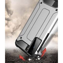 Samsung Galaxy S21 Ultra Hoesje Shock Proof Hybride Back Cover Goud afbeelding 3