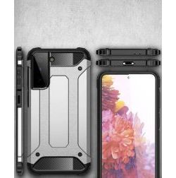 Samsung Galaxy S21 Ultra Hoesje Shock Proof Hybride Back Cover Goud afbeelding 5