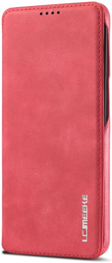 Samsung Galaxy S21 FE Book Case Portemonnee Hoesje Rood afbeelding 3
