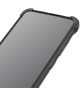 IMAK Samsung Galaxy S21 FE Hoesje + Screenprotector Transparant Zwart