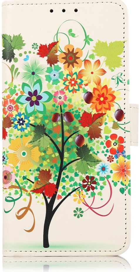 Sony Xperia 5 III Hoesje Wallet Book Case met Bloemen Print afbeelding 5