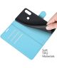 Motorola Moto E7(i) Power Hoesje Wallet Book Case Kunstleer Blauw