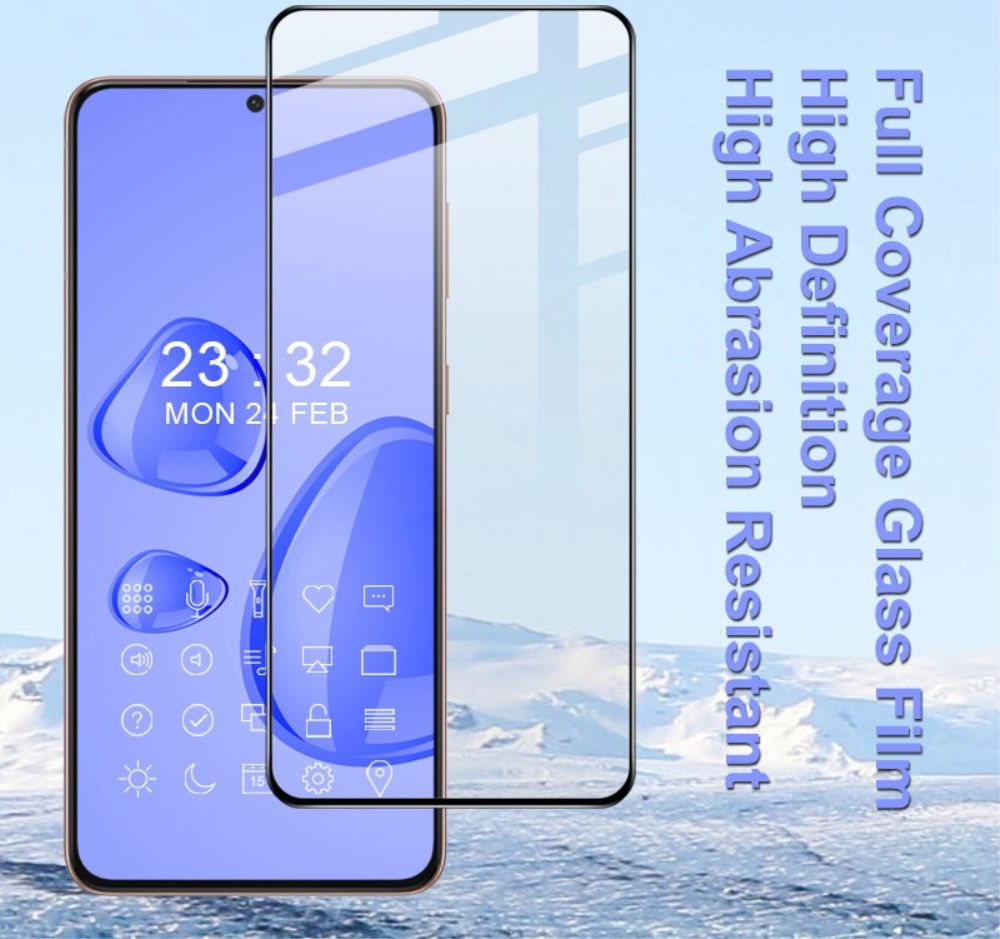 IMAK Pro+ Samsung Galaxy S21 FE Screen Protector 9H Tempered Glass afbeelding 5