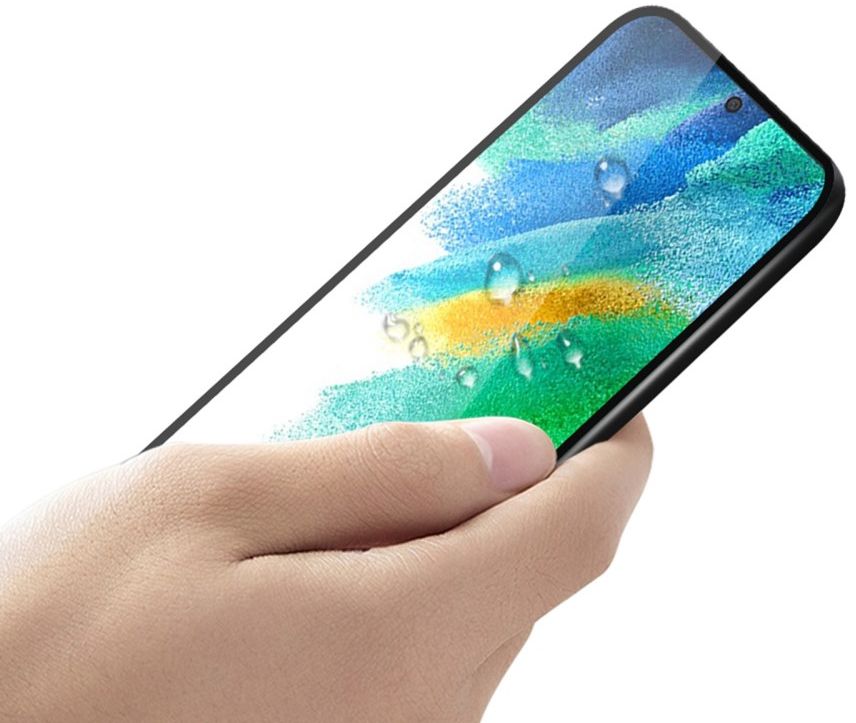 MOFI Samsung Galaxy S21 FE Tempered Glass Full Cover Screen Protector afbeelding 2