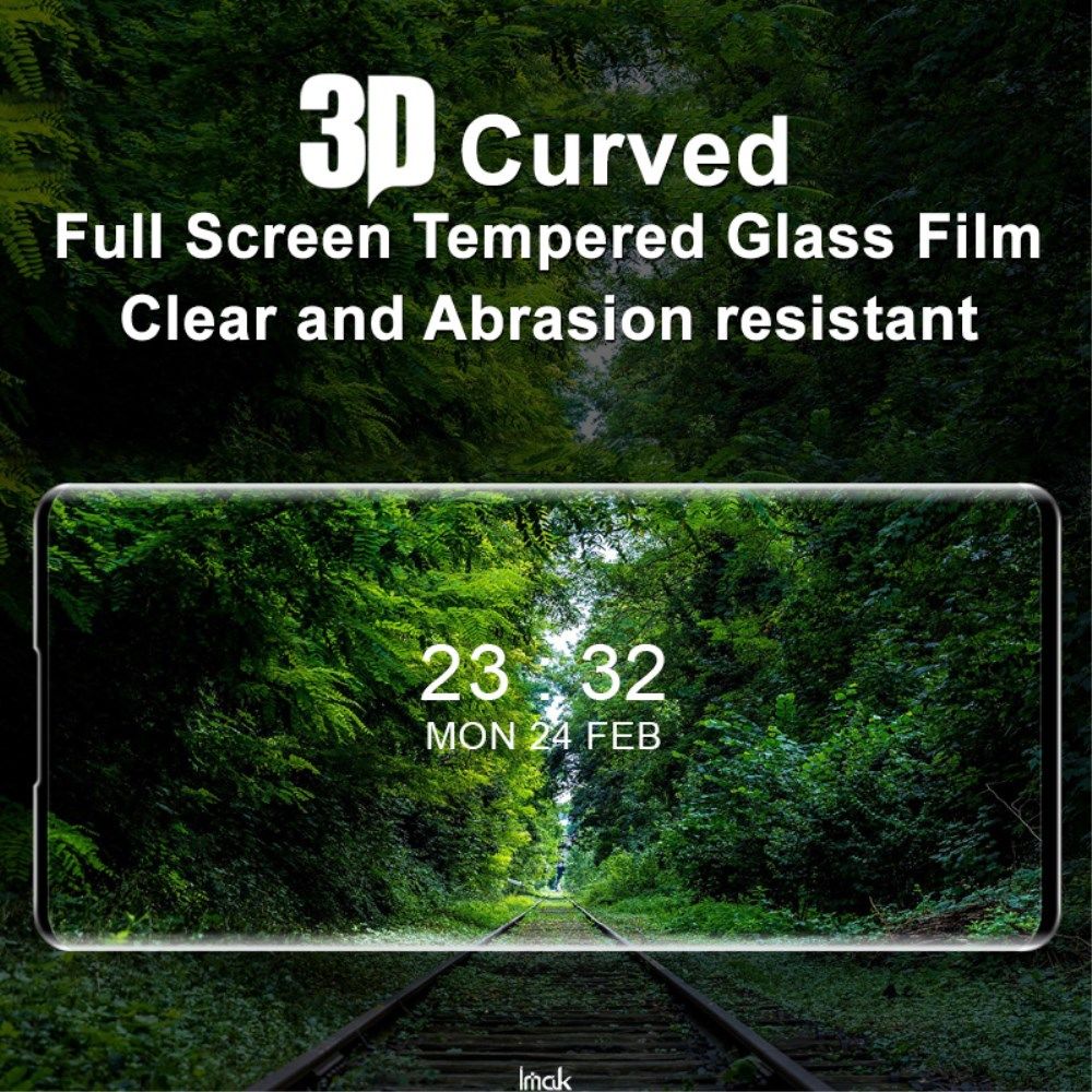 IMAK Oppo Find X3 Neo / Reno 6 Pro 3D Curved Full Cover Tempered Glass afbeelding 2