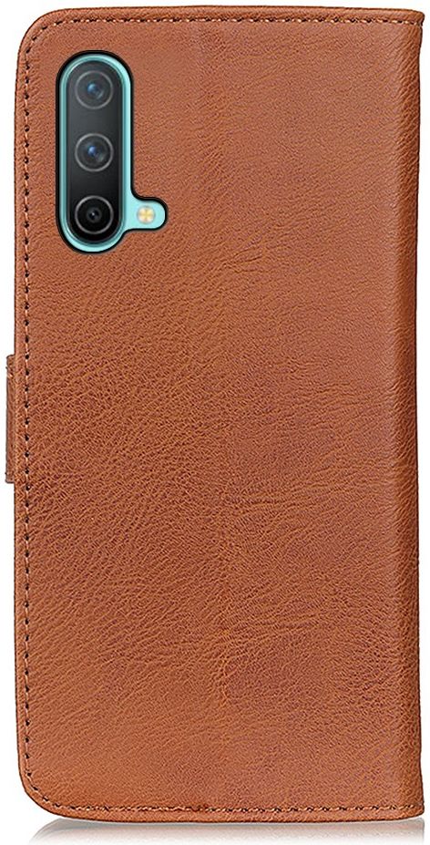 KHAZNEH OnePlus Nord CE 5G Hoesje Portemonnee Book Case Bruin afbeelding 4