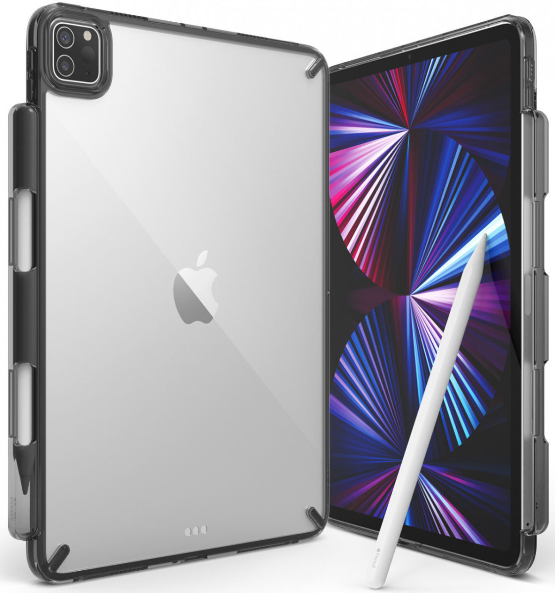 Ringke Fusion Apple iPad Pro 11 Hoes + Outstanding Transparant Zwart afbeelding 1