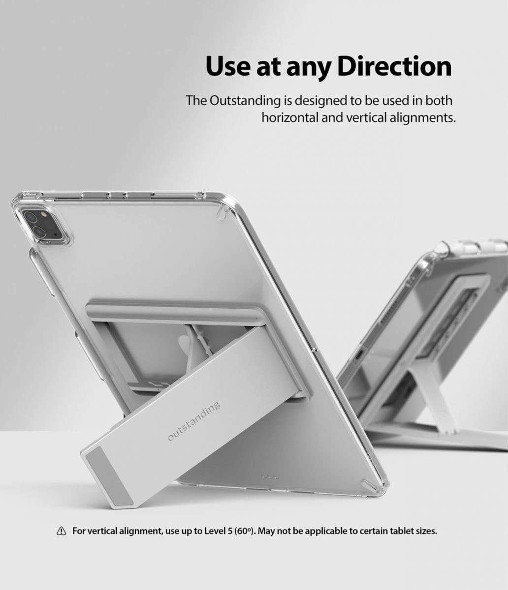 Ringke Fusion iPad Air 2020 / 2022 Hoes + Outstanding Zwart afbeelding 7