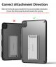Ringke Fusion Samsung Galaxy Tab S7 Hoes + Outstanding Smoke Black