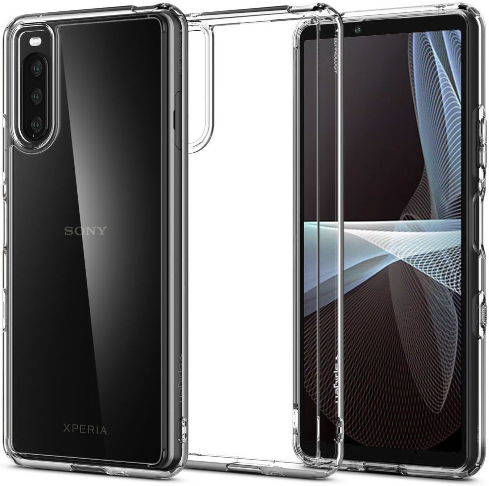 Spigen Ultra Hybrid Sony Xperia 10 III Hoesje Back Cover Transparant afbeelding 1