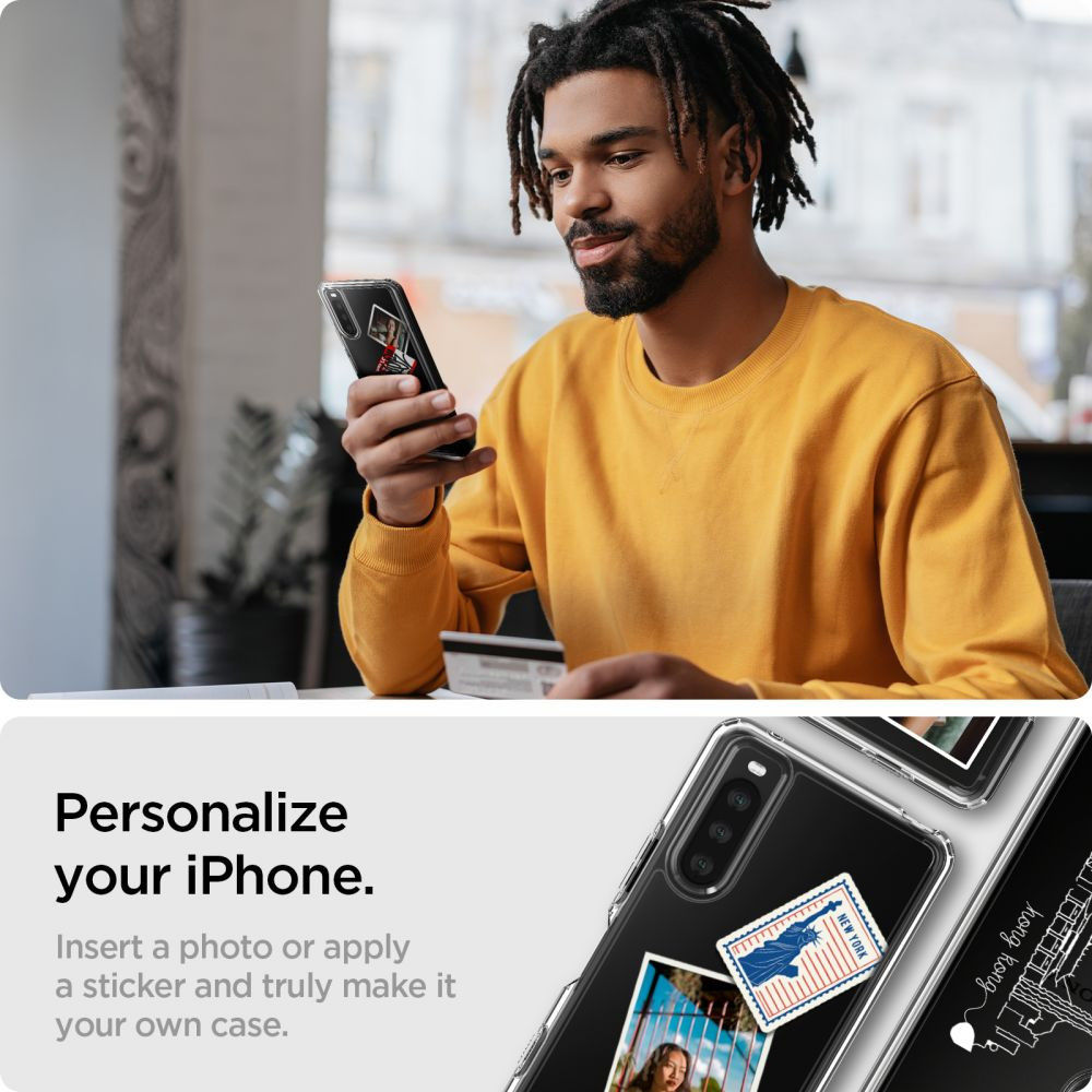 Spigen Ultra Hybrid Sony Xperia 10 III Hoesje Back Cover Transparant afbeelding 5