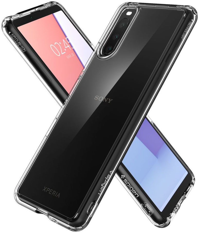 Spigen Ultra Hybrid Sony Xperia 10 III Hoesje Back Cover Transparant afbeelding 8