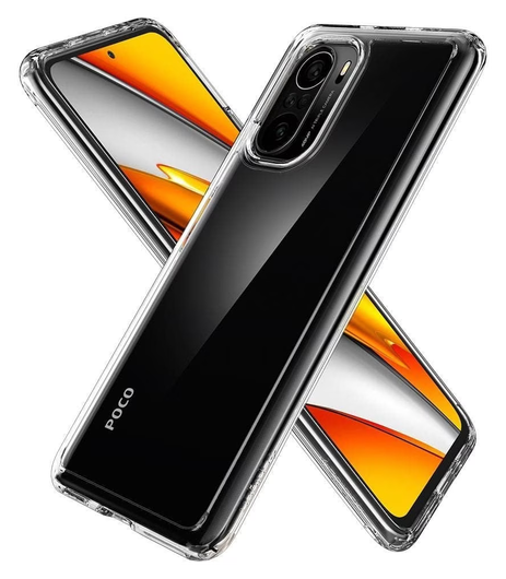 Spigen Ultra Hybrid Xiaomi Poco F3 / Mi 11 Hoesje Transparant afbeelding 2