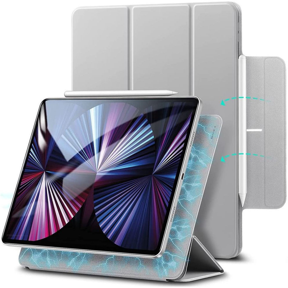 ESR Rebound Slim Apple iPad Pro 11 (2020/2021) Hoes Tri-Fold Zilver afbeelding 1