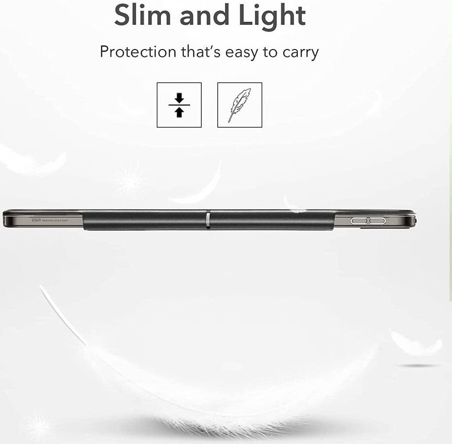 ESR Ascend Apple iPad Pro 12.9 2021 Hoes Tri-Fold Book Case Zwart afbeelding 7