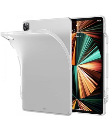 ESR Project Zero Apple iPad Pro 12.9 (2021) Hoes Dun TPU Transparant Hoesjes