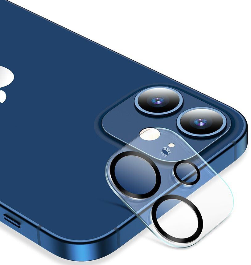 ESR Apple iPhone 12 Mini Camera Lens Protector 2-Pack Transparant afbeelding 2