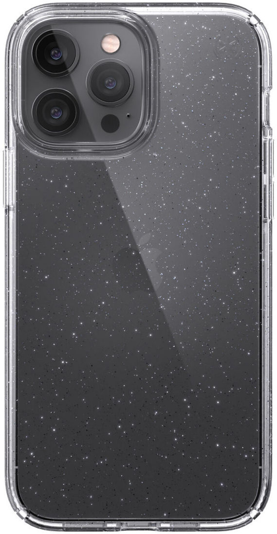 Speck Presidio Perfect Clear iPhone 13 Pro Max Hoesje Glitter afbeelding 3