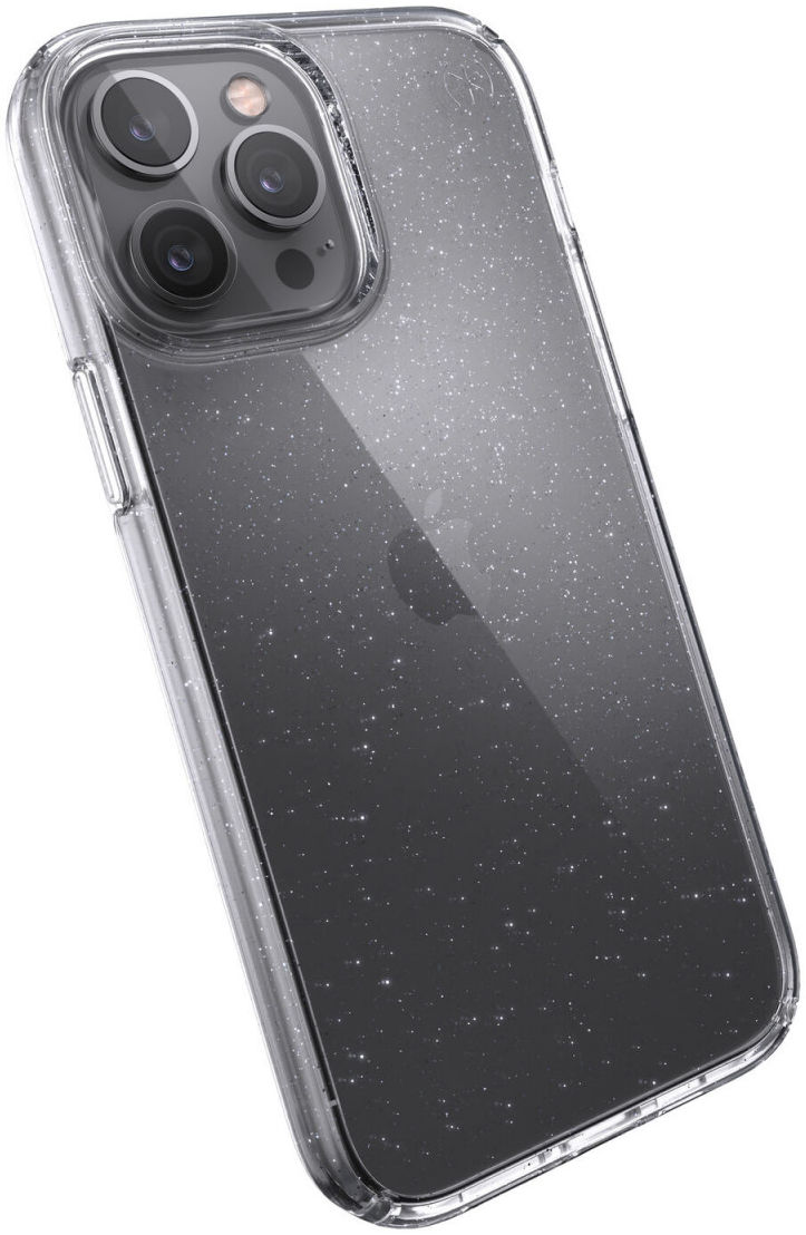 Speck Presidio Perfect Clear iPhone 13 Pro Max Hoesje Glitter afbeelding 2