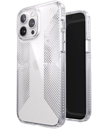 Speck Presidio Clear Grip Apple iPhone 13 Pro Max Hoesje Transparant Hoesjes