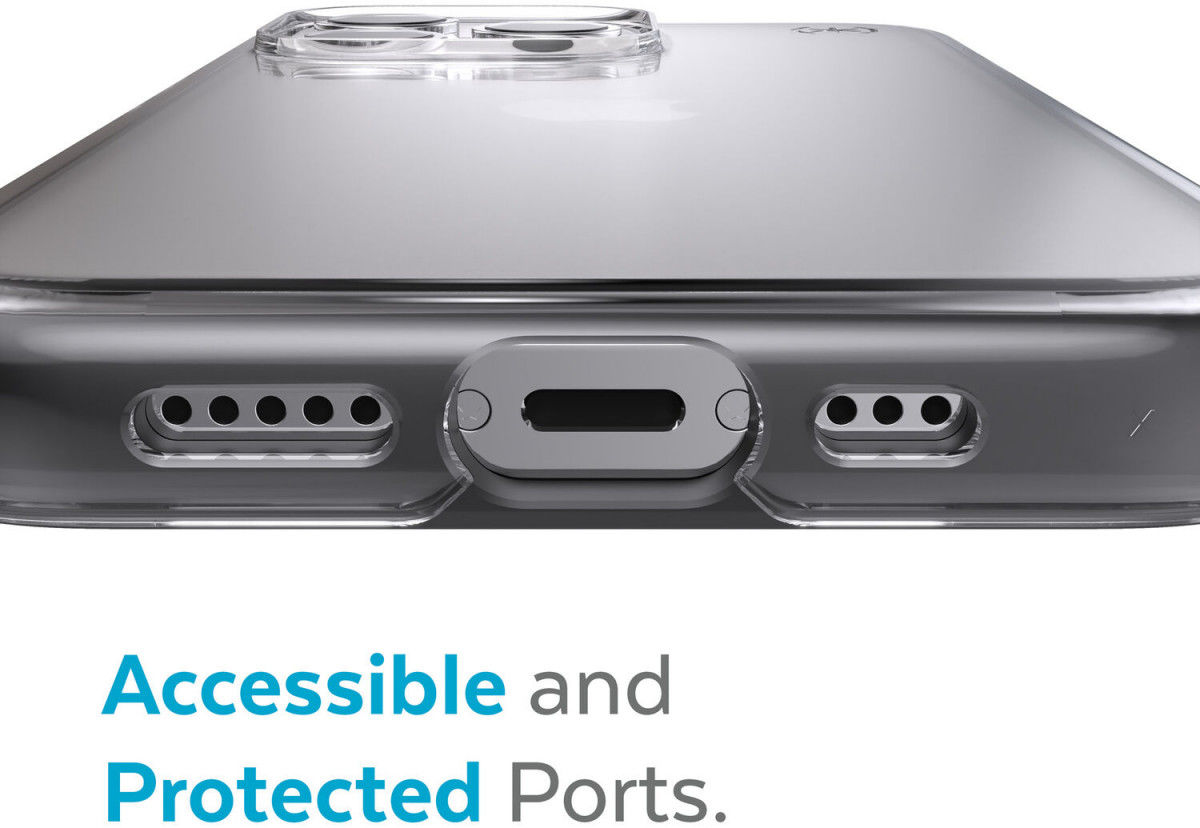 Speck Presidio Perfect Clear iPhone 13 Pro Max Hoesje Zwart afbeelding 9