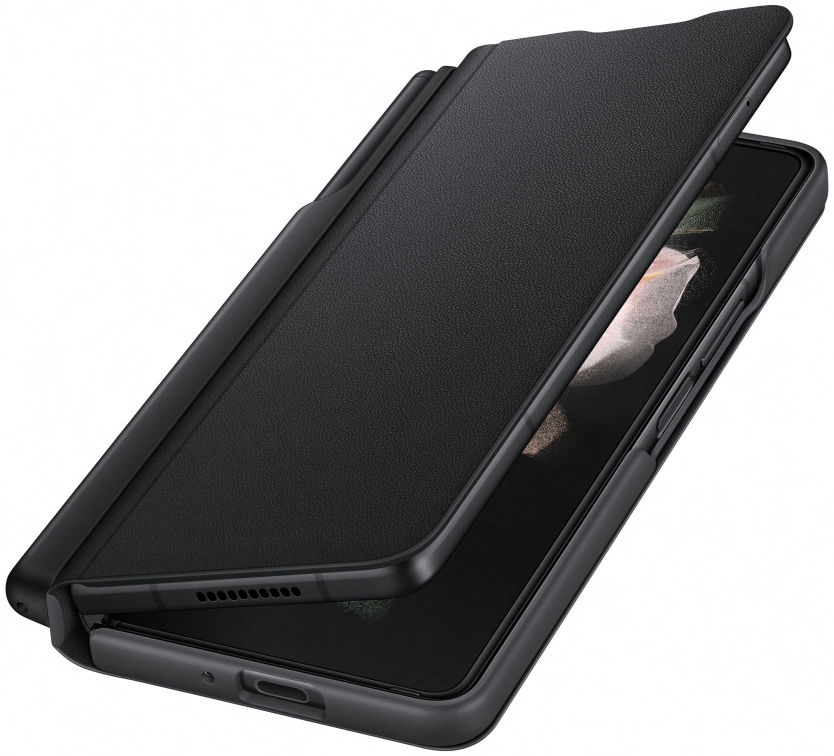 galaxy z fold 3 5g flip cover with pen