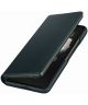 Origineel Samsung Galaxy Z Fold 3 Hoesje Leather Flip Cover Groen