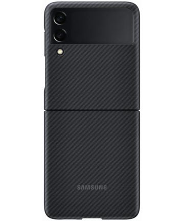 Originele Samsung Galaxy Z Flip 3 Aramid Case Zwart Hoesjes