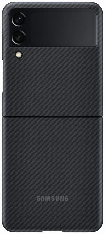Originele Samsung Galaxy Z Flip 3 Aramid Case Zwart afbeelding 1