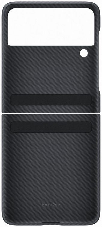Originele Samsung Galaxy Z Flip 3 Aramid Case Zwart afbeelding 5