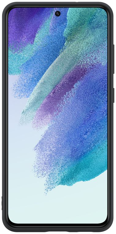 Origineel Samsung Galaxy S21 FE Hoesje Silicone Cover Zwart afbeelding 3