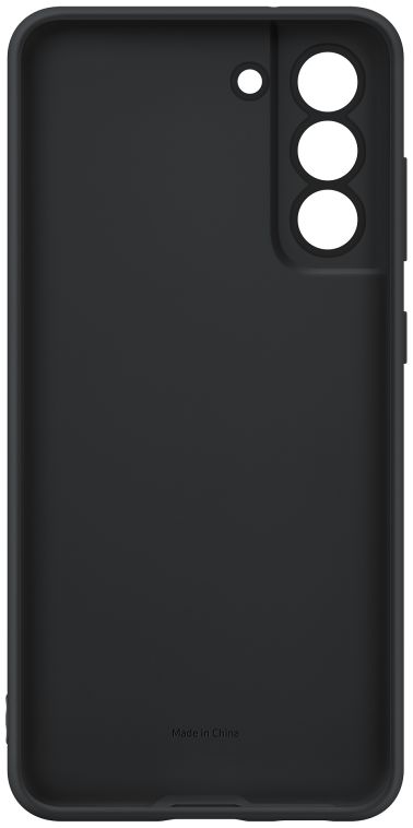 Origineel Samsung Galaxy S21 FE Hoesje Silicone Cover Zwart afbeelding 5