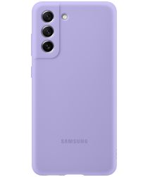 Origineel Samsung Galaxy S21 FE Hoesje Silicone Cover Paars