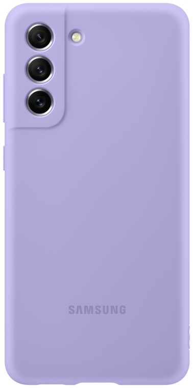 Origineel Samsung Galaxy S21 FE Hoesje Silicone Cover Paars afbeelding 1