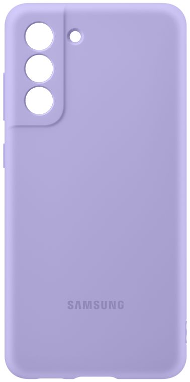 Origineel Samsung Galaxy S21 FE Hoesje Silicone Cover Paars afbeelding 4