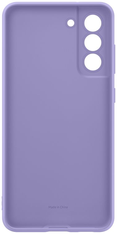 Origineel Samsung Galaxy S21 FE Hoesje Silicone Cover Paars afbeelding 5