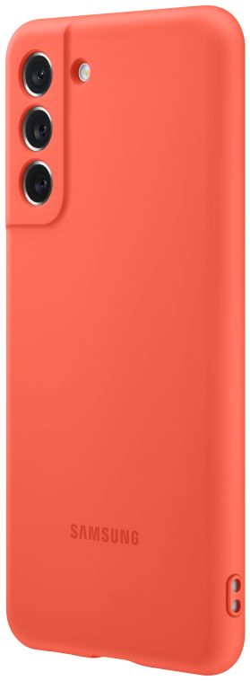 Origineel Samsung Galaxy S21 FE Hoesje Silicone Cover Rood afbeelding 2