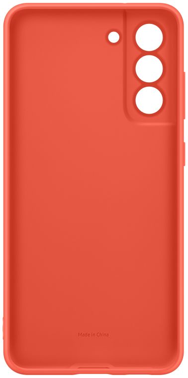 Origineel Samsung Galaxy S21 FE Hoesje Silicone Cover Rood afbeelding 5