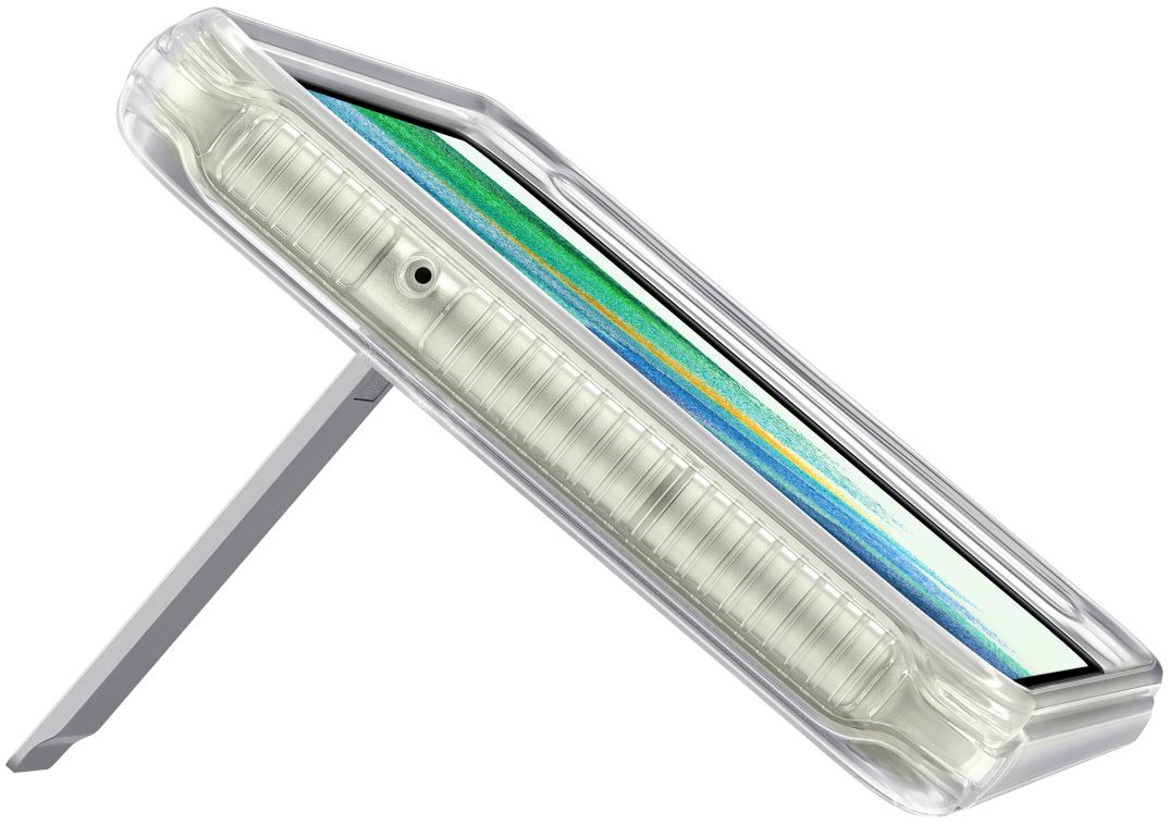 Origineel Samsung Galaxy S21 FE Hoesje Standing Cover Transparant afbeelding 5