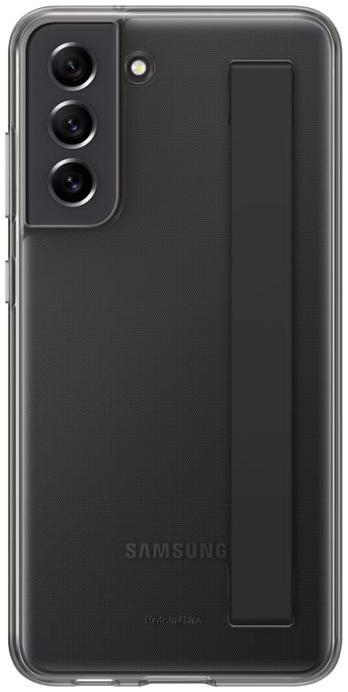 Origineel Samsung Galaxy S21 FE Hoesje Siliconen Strap Cover Zwart afbeelding 1