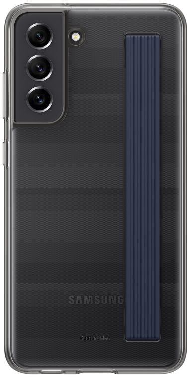 Origineel Samsung Galaxy S21 FE Hoesje Siliconen Strap Cover Zwart afbeelding 2
