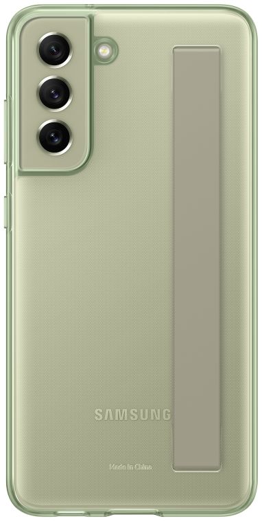 Origineel Samsung Galaxy S21 FE Hoesje Siliconen Strap Cover Groen afbeelding 1