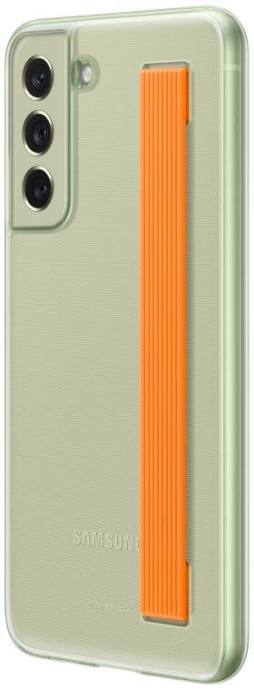 Origineel Samsung Galaxy S21 FE Hoesje Siliconen Strap Cover Groen afbeelding 3